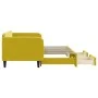 Sofá cama nido con cajones terciopelo amarillo 90x200 cm de vidaXL, Camas y somieres - Ref: Foro24-3197116, Precio: 286,17 €,...