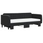 Trundle sofa bed with black velvet mattress 90x200 cm by vidaXL, Beds and slatted bases - Ref: Foro24-3197091, Price: 440,73 ...