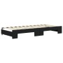 Trundle sofa bed with black velvet mattress 90x200 cm by vidaXL, Beds and slatted bases - Ref: Foro24-3197091, Price: 440,73 ...