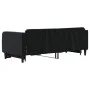 Sofá cama nido terciopelo negro 90x200 cm de vidaXL, Camas y somieres - Ref: Foro24-3197067, Precio: 247,67 €, Descuento: %