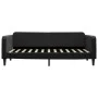 Sofá cama nido terciopelo negro 90x200 cm de vidaXL, Camas y somieres - Ref: Foro24-3197067, Precio: 247,67 €, Descuento: %