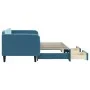 Sofá cama nido con cajones terciopelo azul 90x200 cm de vidaXL, Camas y somieres - Ref: Foro24-3197110, Precio: 287,94 €, Des...