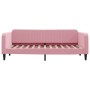 Trundle sofa bed with pink velvet drawers 90x200 cm by vidaXL, Beds and slatted bases - Ref: Foro24-3197114, Price: 300,46 €,...