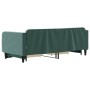 Trundle sofa bed with drawers dark green velvet 90x200 cm by vidaXL, Beds and slatted bases - Ref: Foro24-3197113, Price: 291...