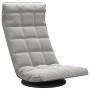 Light Gray Velvet Swivel Floor Chair by vidaXL, Floor chairs - Ref: Foro24-336564, Price: 99,41 €, Discount: %
