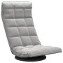 Silla de suelo giratoria de terciopelo gris claro de vidaXL, Sillas de suelo - Ref: Foro24-336564, Precio: 98,84 €, Descuento: %
