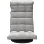 Silla de suelo giratoria de terciopelo gris claro de vidaXL, Sillas de suelo - Ref: Foro24-336564, Precio: 98,84 €, Descuento: %
