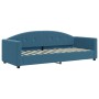 Schlafsofa mit blauer Samtmatratze 80x200 cm von vidaXL, Betten und Lattenroste - Ref: Foro24-3197269, Preis: 329,91 €, Rabat...