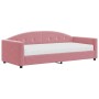 Schlafsofa mit rosa Samtmatratze 90x200 cm von vidaXL, Betten und Lattenroste - Ref: Foro24-3197280, Preis: 313,08 €, Rabatt: %