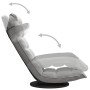 Light Gray Velvet Swivel Floor Chair by vidaXL, Floor chairs - Ref: Foro24-336564, Price: 99,41 €, Discount: %