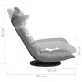 Silla de suelo giratoria de terciopelo gris claro de vidaXL, Sillas de suelo - Ref: Foro24-336564, Precio: 98,84 €, Descuento: %