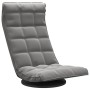 Dark Gray Velvet Swivel Floor Chair by vidaXL, Floor chairs - Ref: Foro24-336565, Price: 99,68 €, Discount: %