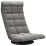 Dark Gray Velvet Swivel Floor Chair by vidaXL, Floor chairs - Ref: Foro24-336565, Price: 98,88 €, Discount: %