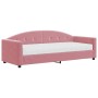 Schlafsofa mit rosa Samtmatratze 80x200 cm von vidaXL, Betten und Lattenroste - Ref: Foro24-3197273, Preis: 314,55 €, Rabatt: %