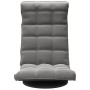 Dark Gray Velvet Swivel Floor Chair by vidaXL, Floor chairs - Ref: Foro24-336565, Price: 99,68 €, Discount: %