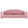 Sofá cama con colchón terciopelo rosa 80x200 cm de vidaXL, Camas y somieres - Ref: Foro24-3197273, Precio: 309,12 €, Descuent...