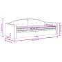 Schlafsofa mit rosa Samtmatratze 80x200 cm von vidaXL, Betten und Lattenroste - Ref: Foro24-3197273, Preis: 314,55 €, Rabatt: %