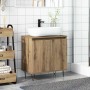 Armario de baño madera de ingeniería roble artisan 58x33x60 cm
