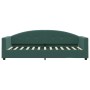 Sofa bed with dark green velvet mattress 80x200 cm by vidaXL, Beds and slatted bases - Ref: Foro24-3197272, Price: 314,56 €, ...