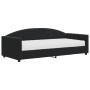 Schlafsofa mit schwarzer Samtmatratze 90x200 cm von vidaXL, Betten und Lattenroste - Ref: Foro24-3197281, Preis: 298,99 €, Ra...