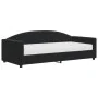 Schlafsofa mit schwarzer Samtmatratze 90x200 cm von vidaXL, Betten und Lattenroste - Ref: Foro24-3197281, Preis: 317,67 €, Ra...