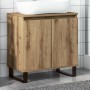 Armario de baño madera de ingeniería roble artisan 58x33x60 cm en Muebles de baño | Comprar online en Foro24