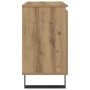 Armario de baño madera de ingeniería roble artisan 58x33x60 cm