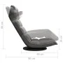 Dark Gray Velvet Swivel Floor Chair by vidaXL, Floor chairs - Ref: Foro24-336565, Price: 98,88 €, Discount: %