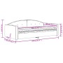 Sofa bed with blue velvet mattress 100x200 cm by vidaXL, Beds and slatted bases - Ref: Foro24-3197283, Price: 332,90 €, Disco...