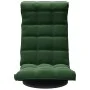 Silla de suelo giratoria de terciopelo verde oscuro de vidaXL, Sillas de suelo - Ref: Foro24-336566, Precio: 121,77 €, Descue...