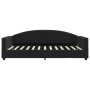 Sofá cama con colchón terciopelo negro 100x200 cm de vidaXL, Camas y somieres - Ref: Foro24-3197288, Precio: 340,86 €