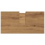 Mueble de lavabo madera de ingeniería roble artisan 65x33x60 cm