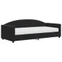 Schlafsofa mit schwarzer Samtmatratze 90x190 cm von vidaXL, Betten und Lattenroste - Ref: Foro24-3197292, Preis: 317,76 €, Ra...