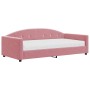 Sofá cama con colchón terciopelo rosa 100x200 cm de vidaXL, Camas y somieres - Ref: Foro24-3197287, Precio: 341,93 €, Descuen...
