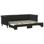 Sofá cama nido terciopelo negro 80x200 cm de vidaXL, Camas y somieres - Ref: Foro24-3197768, Precio: 246,91 €, Descuento: %