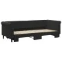 Sofá cama nido terciopelo negro 80x200 cm de vidaXL, Camas y somieres - Ref: Foro24-3197768, Precio: 246,91 €, Descuento: %