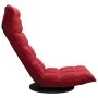 Silla de suelo giratoria de terciopelo rojo tinto de vidaXL, Sillas de suelo - Ref: Foro24-336569, Precio: 117,61 €, Descuent...