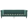 Sofá cama nido terciopelo verde oscuro 90x200 cm de vidaXL, Camas y somieres - Ref: Foro24-3197773, Precio: 253,18 €, Descuen...
