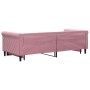 Sofá cama nido terciopelo rosa 90x200 cm de vidaXL, Camas y somieres - Ref: Foro24-3197774, Precio: 256,00 €, Descuento: %