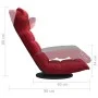 Silla de suelo giratoria de terciopelo rojo tinto de vidaXL, Sillas de suelo - Ref: Foro24-336569, Precio: 117,61 €, Descuent...