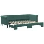 Sofá cama nido terciopelo verde oscuro 80x200 cm de vidaXL, Camas y somieres - Ref: Foro24-3197766, Precio: 247,49 €, Descuen...
