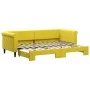 Sofá cama nido terciopelo amarillo 80x200 cm de vidaXL, Camas y somieres - Ref: Foro24-3197769, Precio: 239,05 €, Descuento: %
