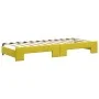 Sofá cama nido terciopelo amarillo 80x200 cm de vidaXL, Camas y somieres - Ref: Foro24-3197769, Precio: 239,05 €, Descuento: %