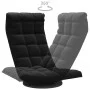 Black Velvet Swivel Floor Chair by vidaXL, Floor chairs - Ref: Foro24-336570, Price: 106,56 €, Discount: %