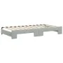 Sofá cama nido terciopelo gris claro 100x200 cm de vidaXL, Camas y somieres - Ref: Foro24-3197778, Precio: 261,41 €, Descuent...