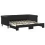 Sofá cama nido terciopelo negro 90x190 cm de vidaXL, Camas y somieres - Ref: Foro24-3197786, Precio: 243,49 €, Descuento: %