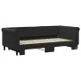 Sofá cama nido terciopelo negro 90x190 cm de vidaXL, Camas y somieres - Ref: Foro24-3197786, Precio: 243,49 €, Descuento: %
