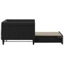 Black velvet trundle sofa bed 90x190 cm by vidaXL, Beds and slatted bases - Ref: Foro24-3197786, Price: 248,64 €, Discount: %
