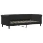 Sofá cama nido terciopelo negro 90x190 cm de vidaXL, Camas y somieres - Ref: Foro24-3197786, Precio: 243,49 €, Descuento: %