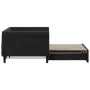 Sofá cama nido terciopelo negro 90x200 cm de vidaXL, Camas y somieres - Ref: Foro24-3197775, Precio: 252,70 €, Descuento: %
